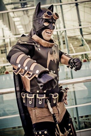 Illustration for article titled Batman and his Sexy, Steampunk and Occasionally Gender-Swapped DC Bat-Family